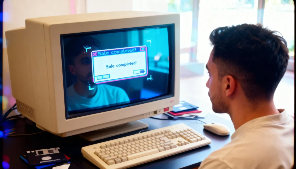 Imagen ilustrativa de un sitio web profesional que vende.